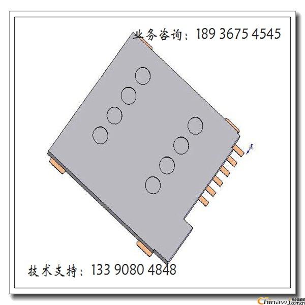 Եʽ 6PIN Micro sim 6PIN SC7401-135-000