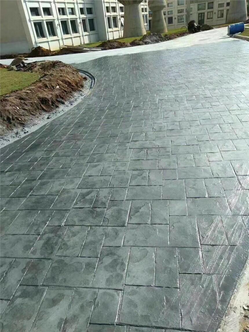 徐州沛縣水泥壓花地坪材料——謀成廠家
