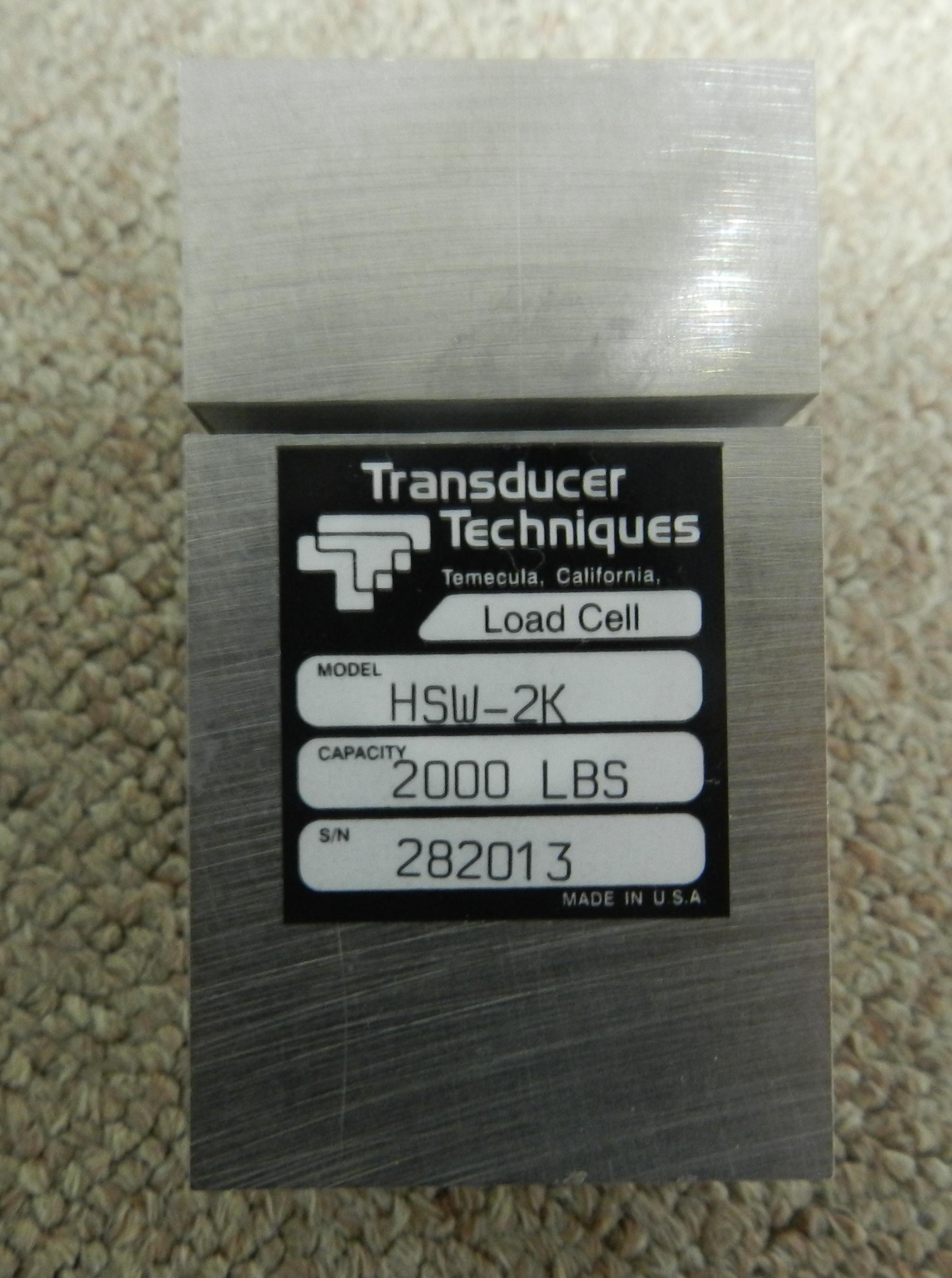 Transducer Techniques HSW-30K