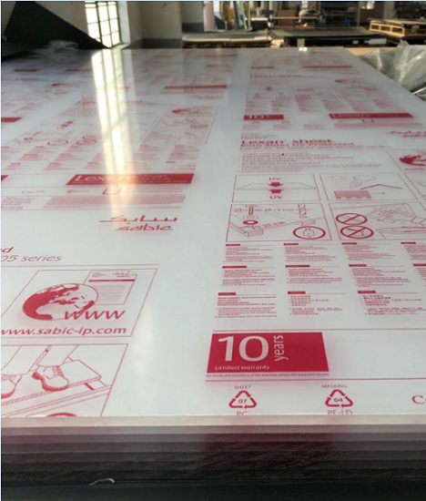 常州LEXAN FR60/F6000/H6000透明V0阻燃pc板材款到发货