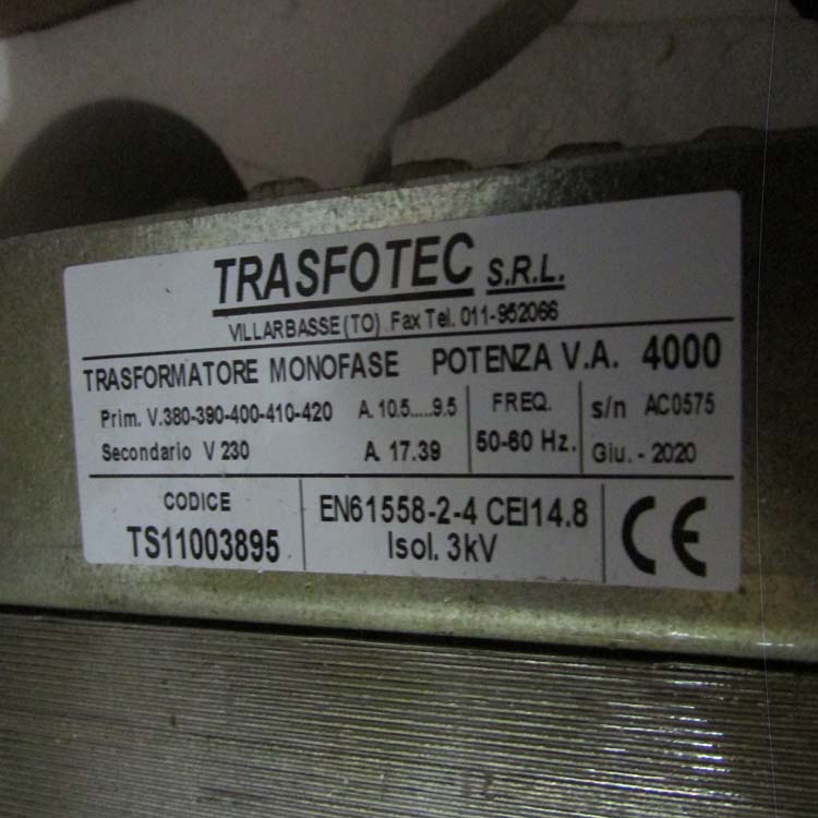 TRASFOTEC׃TS11005582
