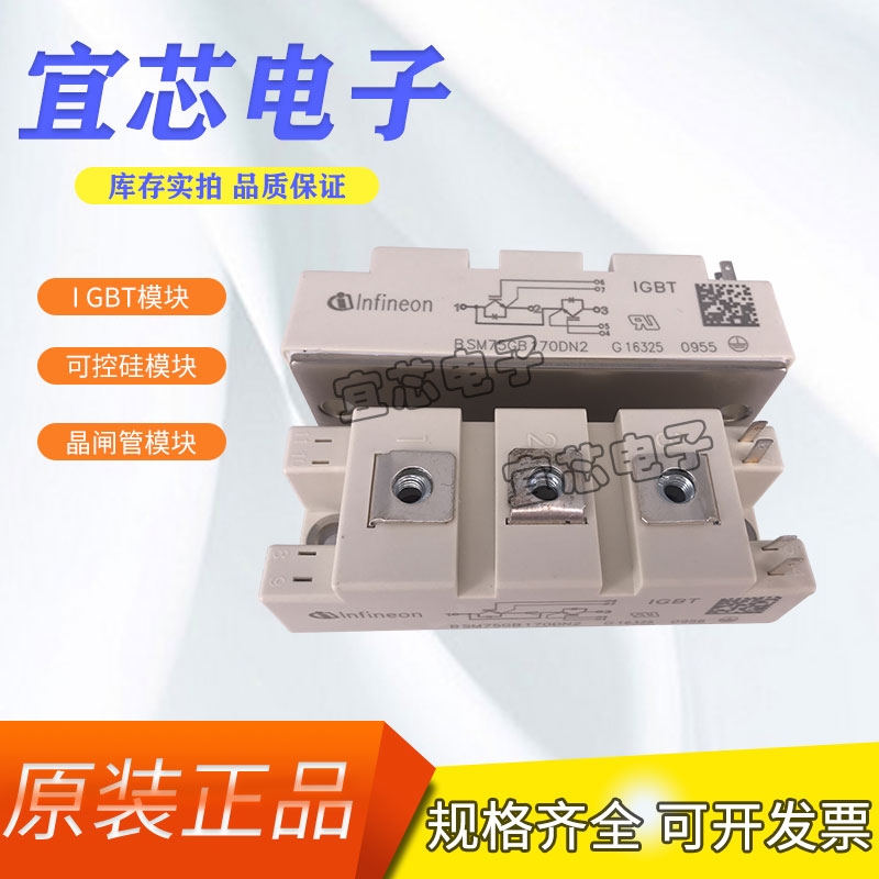 德国英飞凌IGBT模块BSM75GB170DN2现货出售