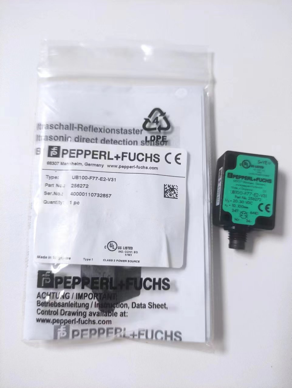 F؛PEPPERL+FUCHSUB100-F77-E2-V31