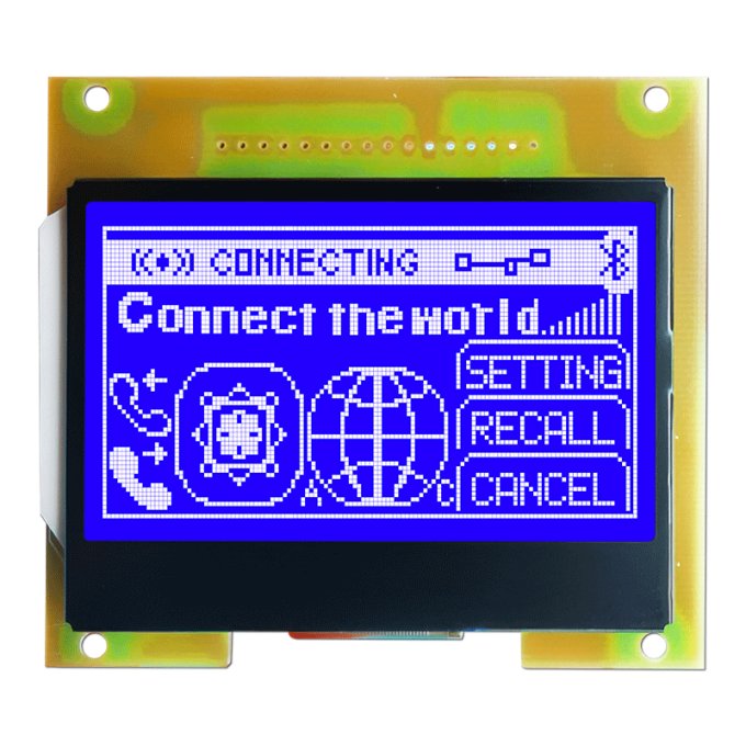 HTM12864-8GʾӼʾ128*64ҺģLCD