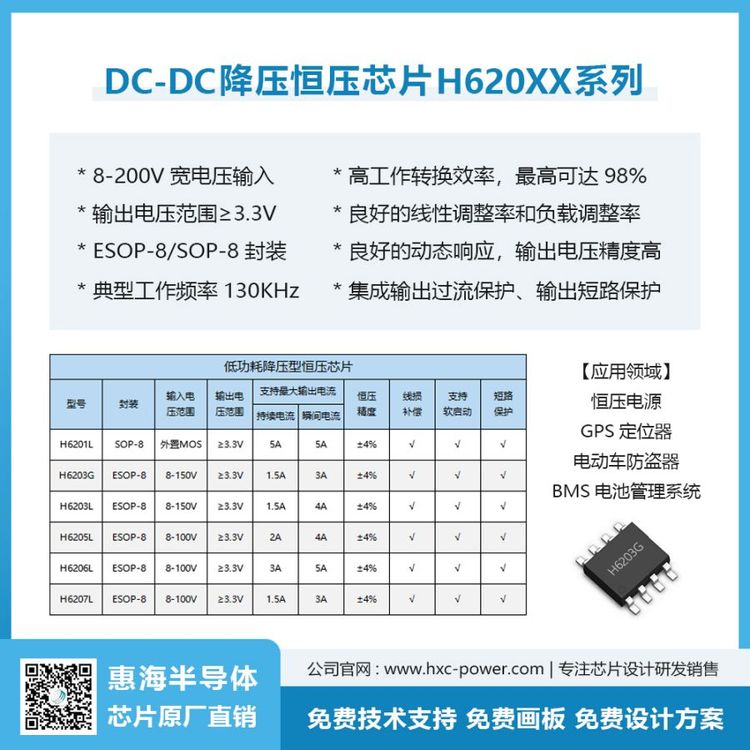 H6203LѹѹоƬBMS緽120Vת5V1A͹