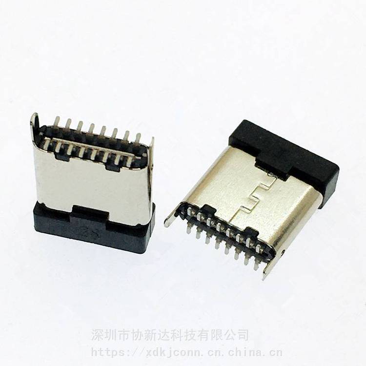 USB3.1ʽ180ͷTYPECֱʽSMTͷ16PʽƬͷH=7.2MM