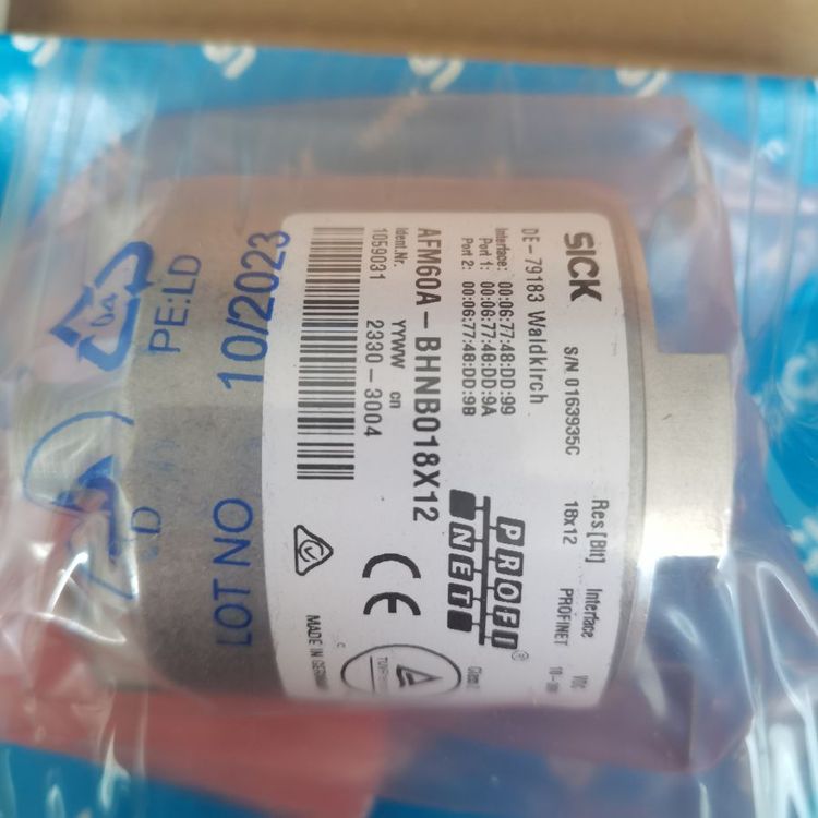 安装绝缘轴套DGS80B-TSLA01024工业空心轴编码器
