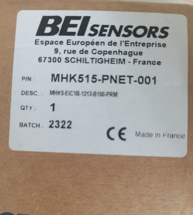 BEISENSORS艾迪克旋转型编码器DHO514-1024-019