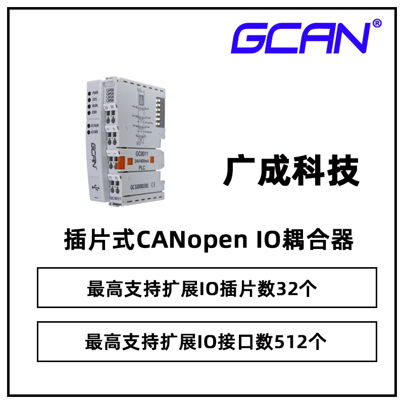 VɿƼCANopenPLCU(ku)չIOGCAN-8000(yng)